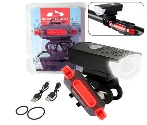 Kit Luz Delantera y Trasera para Bicicletas 1280gg