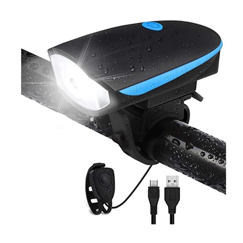 Luz Bicicleta Delantera Rec con Bocina FY-7588