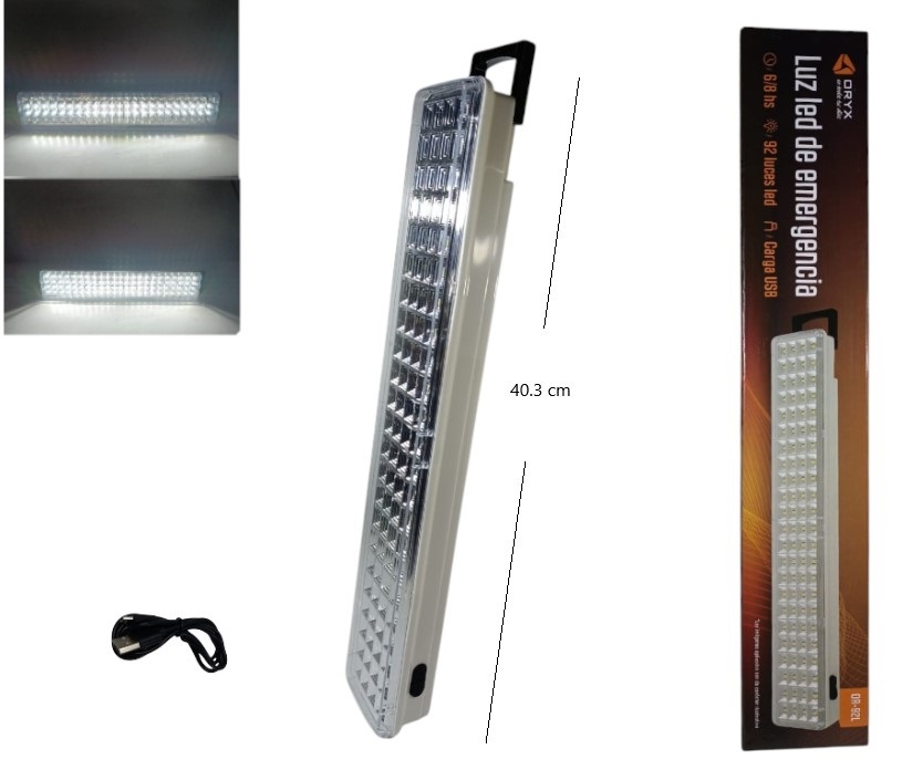 Luz de Emergencia grande 92 led