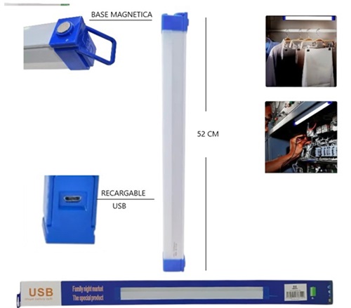 Lampara de Emergencia Multifuncion 52cm 354ii