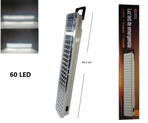 Luz de Emertgencia 60 led 92Lii