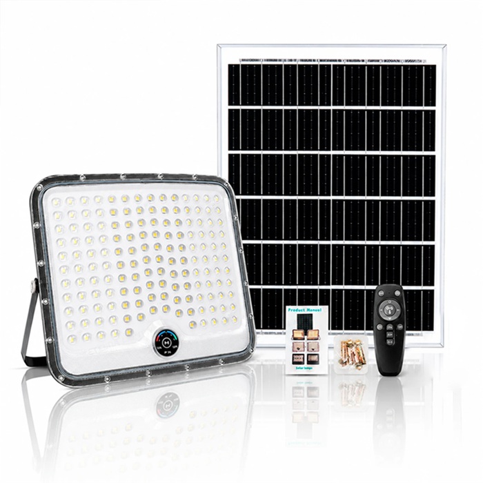 Reflector 150w Alta Potencia + Panel Solar SQ-XS-LENS