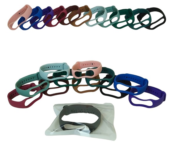 MALLAS DE SILICONA RELOJ INTELIGENTE M3 M4 M5 M6 M7