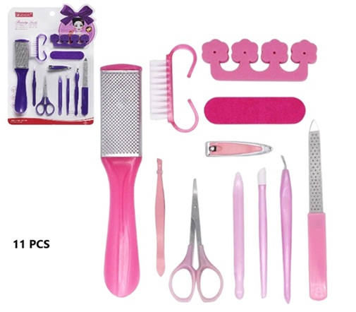 Set 11 Piezas Manicuria 707ii