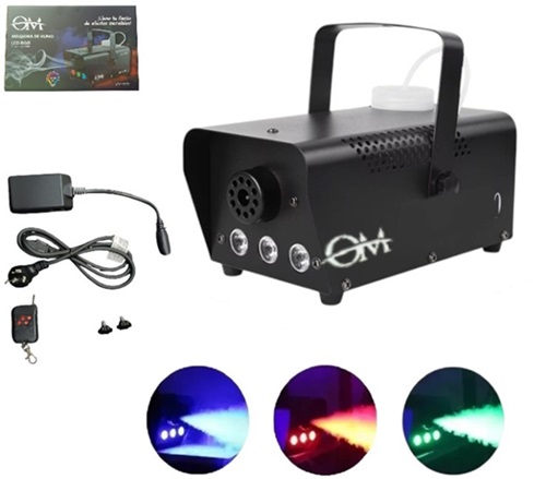 Maquina  Humo y Efectos Iluminacion RGB VM-600ii