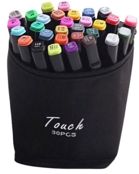 Set 30 Marcadores gg Doble Punta TouchÂ 