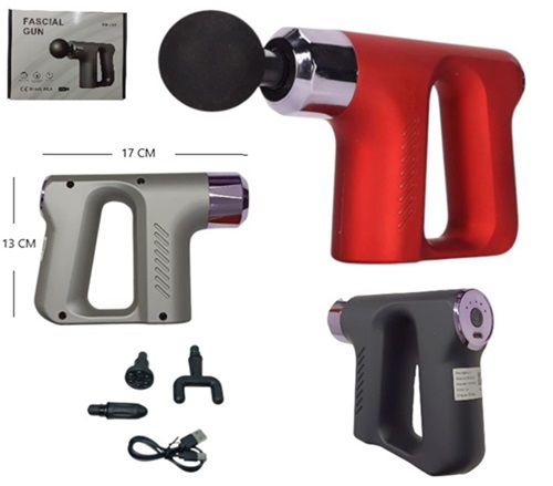 Masajeador Fascial Gun con Accesorios MAS25ii