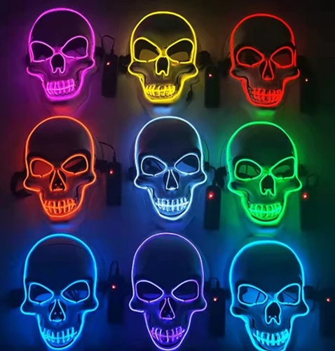 Mascara Calavera Iluminacion Neon SY-MJ05