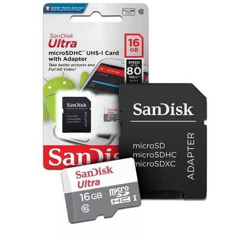 Memoria micro SD SanDisck 16 GB