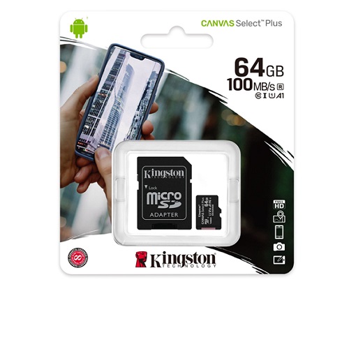 Memoria Micro SD 64 GB Kingston Original