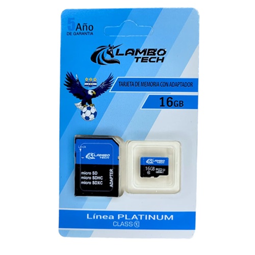 Memoria Micro SD 16GB Lambo Tech