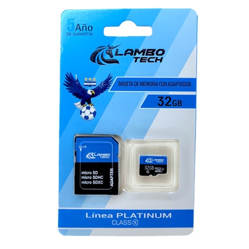 Memoria Micro SD 32GB Lambo Tech