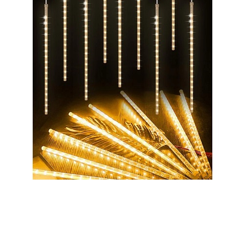 Lluvia de 8 barras 50 cm meteoritos led 220v blanco c
