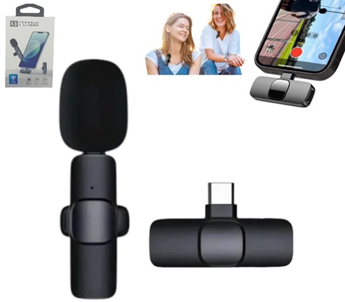 Microfono Corbatero Inalambrico Type C AV5237ii