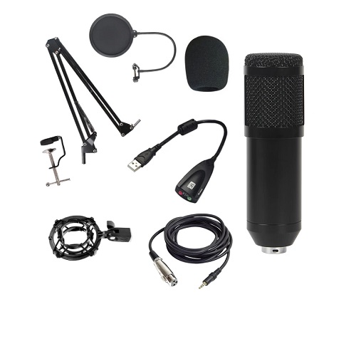 Kit BM-800TZ  Microfono Condenser con Accesorios