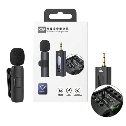 Microfono Corbatero Plug 3,5 Parlantes PC etc mm