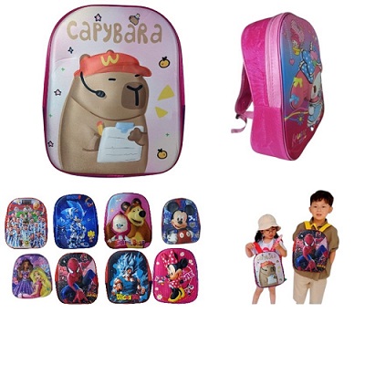 Mochilas escolares personajes 3D