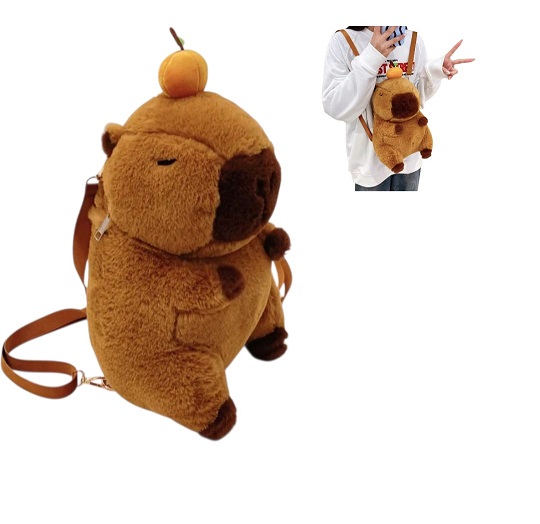 Mochila Capibara Peluche 1206