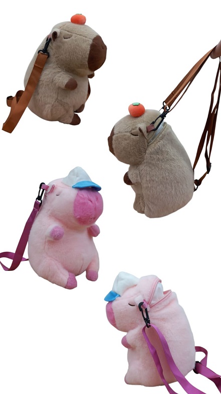 Mochila Peluche Capibara 2503