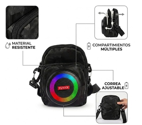 Mochila con Parlante M801ii