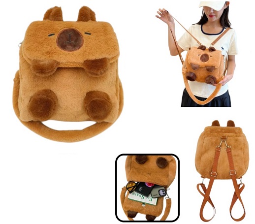 Mochila Peluche Capybara 3167
