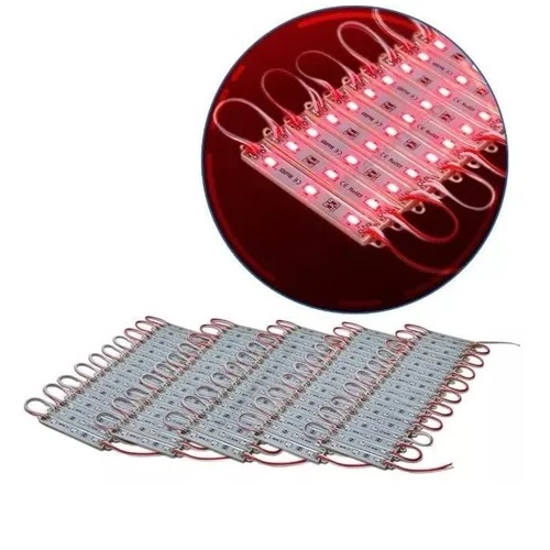 Modulo Led Rojo x 20 Unidades 3 led Alta Potencia LED-S5630DJ60R