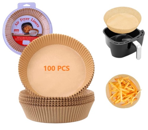 Pack 100 Bandejas Freidora de Aire 392ee