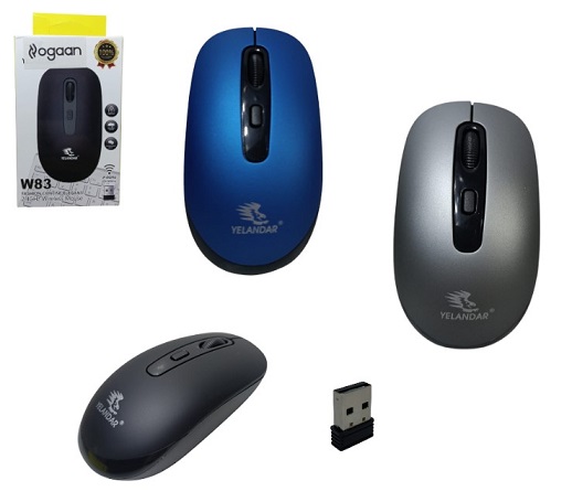 Mouse Inalambrico W83 Colores VariadosÂ 