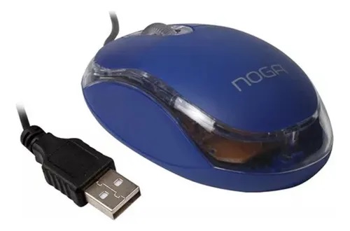 Mouse USB Noga NG-611 Azul