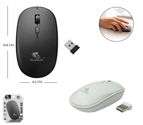 Mouse Inalambrico Clasico E80ii