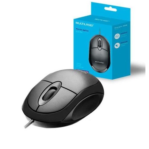Mouse USB Multilaser mo-300