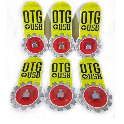 Adaptador OTG micro USB macho a USB hembra