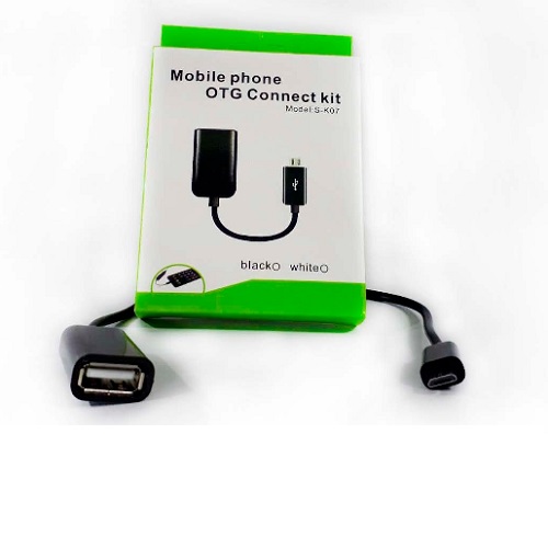 Adaptador OTG a Micro USB con cable