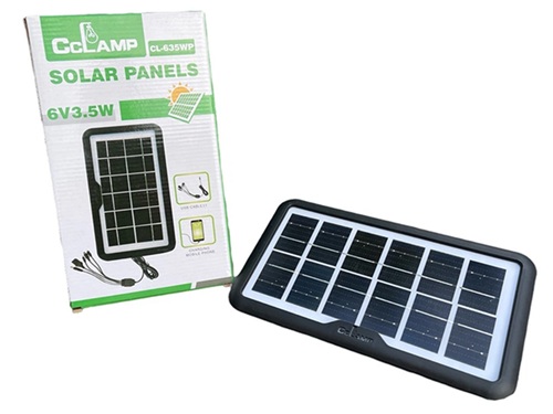 Panel Solar Multifichas Carga Celulares etc Cl-635nn