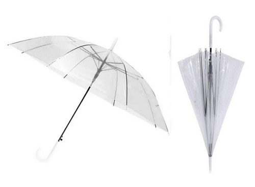 Paraguas Transparente 60cm 1483gg