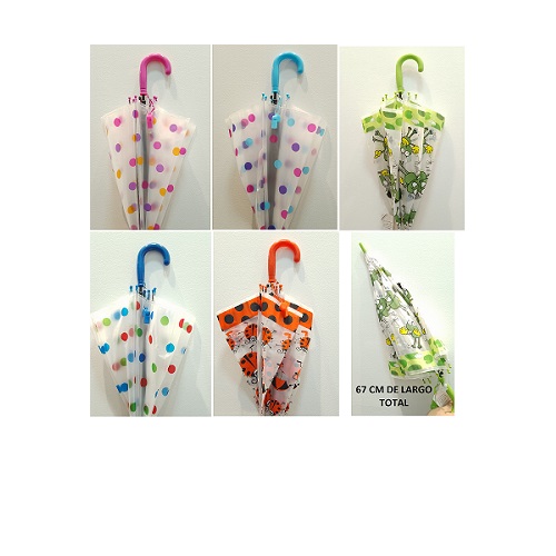 Paraguas Infantiles modelos variados