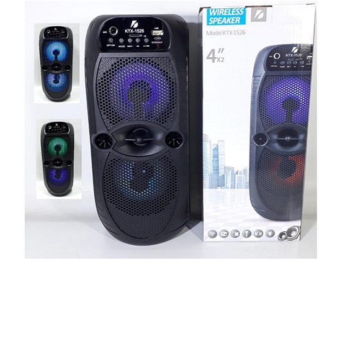 Torre 1526 BT USB Karaoke Radio luces