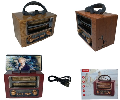Radio AM-FM Vintage + USB etc 2013ii