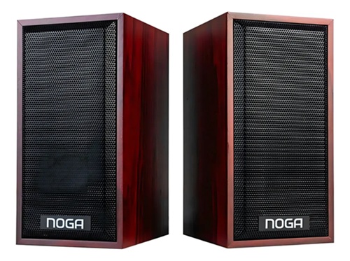 Parlantes Madera PC TV Celulares etc Noga NG-509p