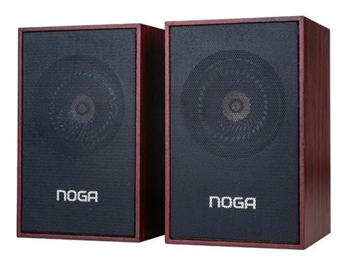 Parlantes Madera PC TV Celulares etc Noga NG-512p