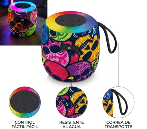Parlante Multifuncion Estampa Artistica AYV0416ii