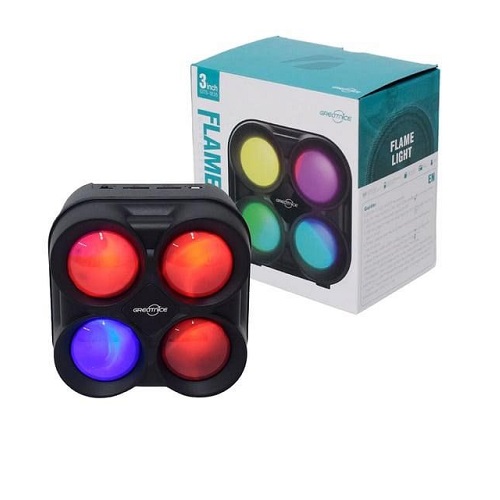 Parlante 810 BT USB Radio Sistema de iluminaci