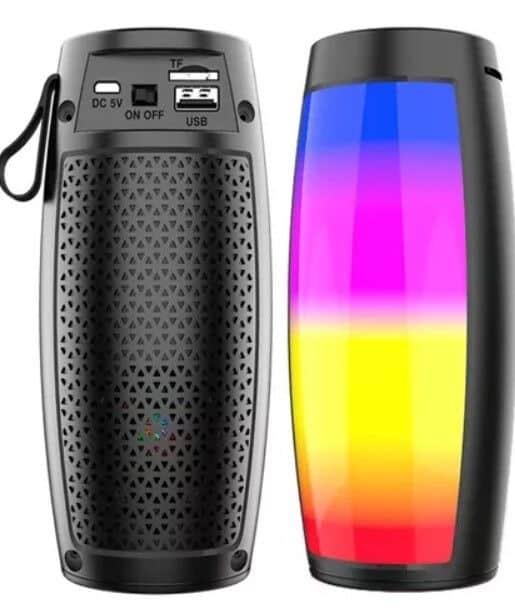 Parlante 903 BT USB Radio Sistema IluminaciÃ³n RGB