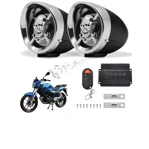 Parlantes Y-432-BT para Moto + Alarma+ M