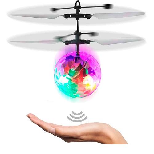 Pelota Voladora OO tipo Helicóptero con Luces