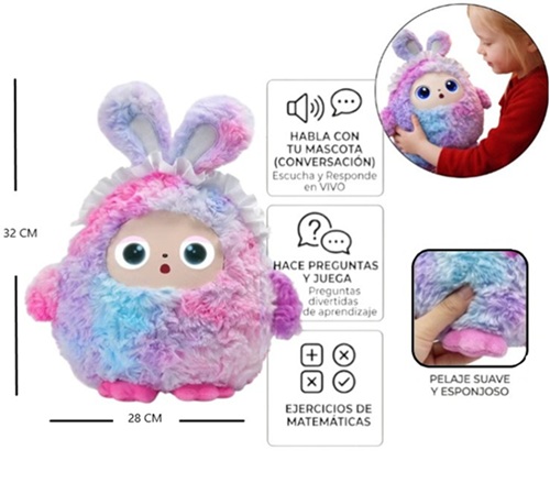 Peluche LEDODO Aprendizaje con Int. Artif GB6675ii