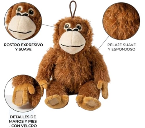 Peluche Monito Punch para Rellenar 015ii
