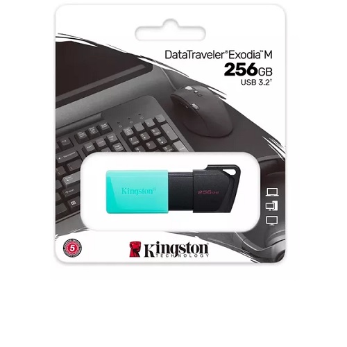 Pen Drive 256 USB 3.2 Kingston Original
