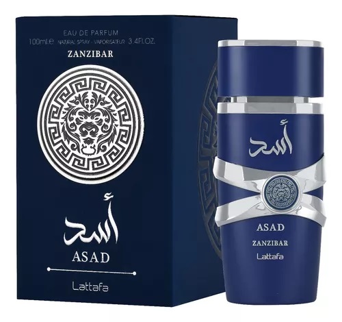 Ãrabe Orig LATTAFA ASAD ZANZIBAR BLUE MAS 100ML
