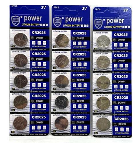 Pack 5 Pila 2025 HM-CR2025